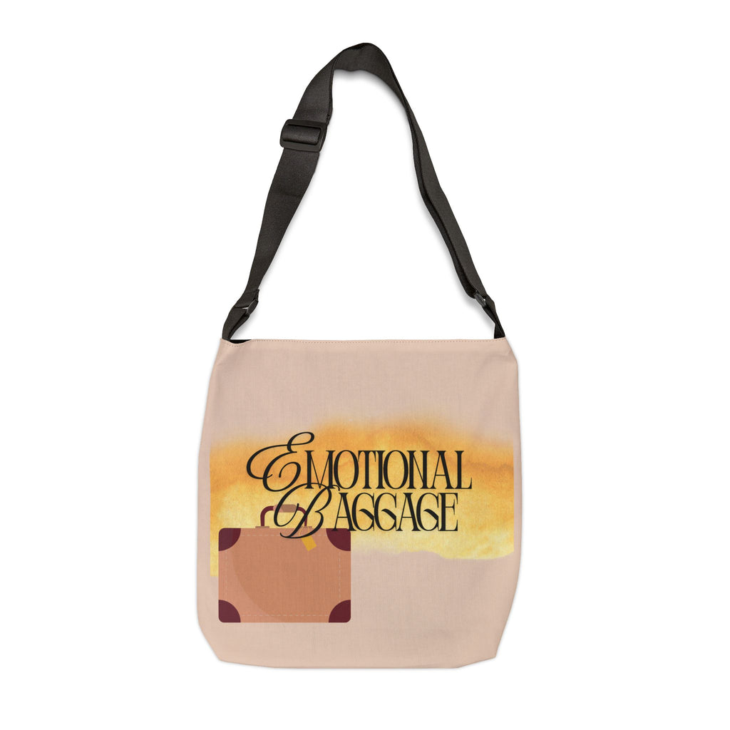 Emotional Baggage Tote Bag, Adjustable Shoulder Bag, Stylish Everyday Sling, Perfect for Gifts, Handle with Care