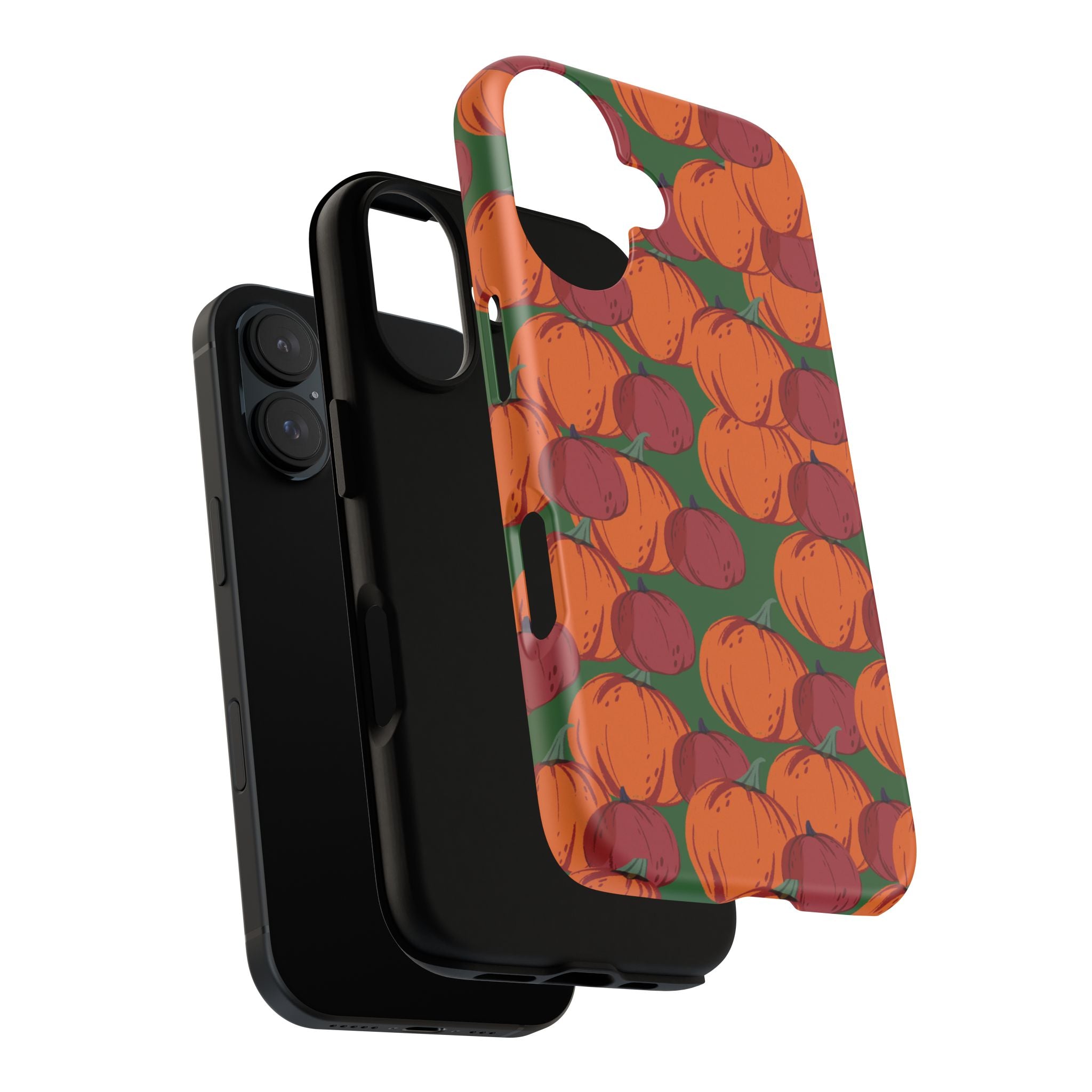 Pumpkin Phone Case, Fall Themed Cell Cover, Autumn Accessory, Cute Phone Protector, Halloween Gift Idea