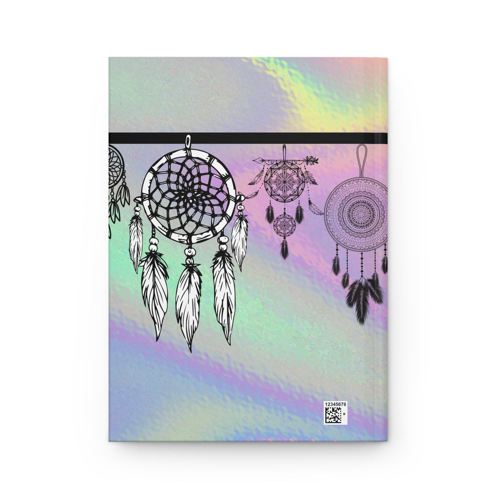 Dreamcatcher Hardcover Journal | Boho Notebook | Pastel Dream Journal | Writing Diary | Gift for Students, Artists, Work, School
