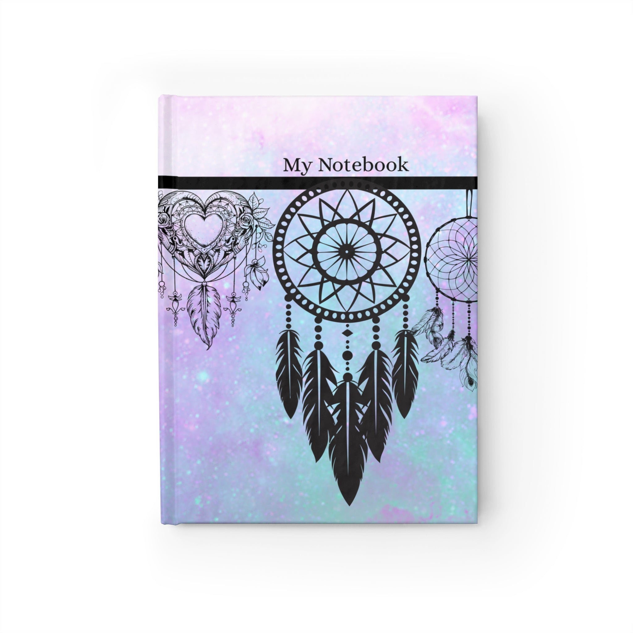 Dreamcatcher Themed Journal | Ruled Notebook for Dreamers, Boho Gift, Writing Journal, Inspirational Diary, Self-Reflection