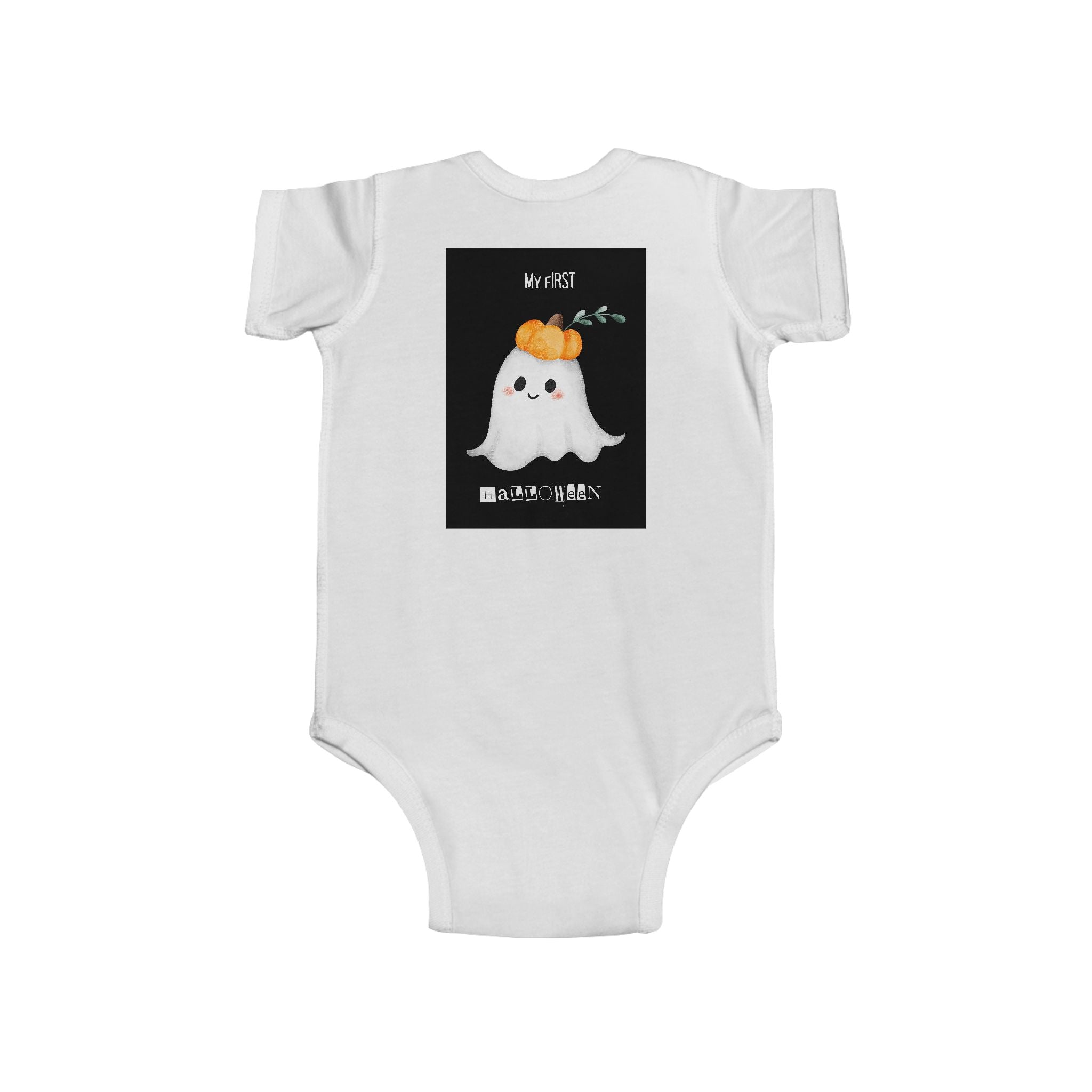 Adorable Halloween Infant Bodysuit, Cute Ghost Design Baby Clothes, Halloween Baby Outfit, Toddler Costume, Gift for New Parents