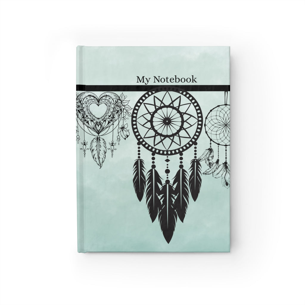 Dreamcatcher Journal - My Notebook, Guided Journal, Gift for Her, Boho Decor, Inspirational Writing