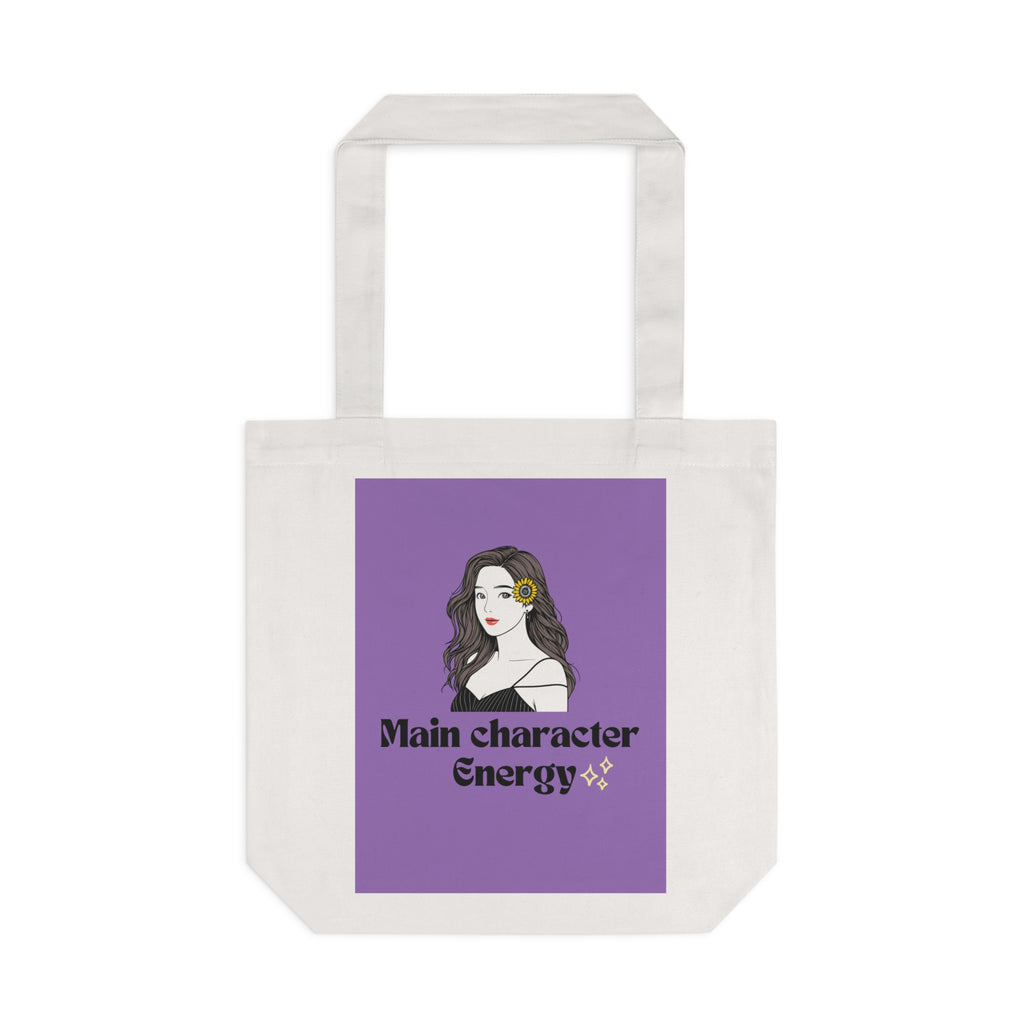 Main Character Energy Cotton Tote Bag, Unique Eco-Friendly Gift, Stylish Shopping Bag, Perfect for Everyday Use, Trendy Tote for All [...]