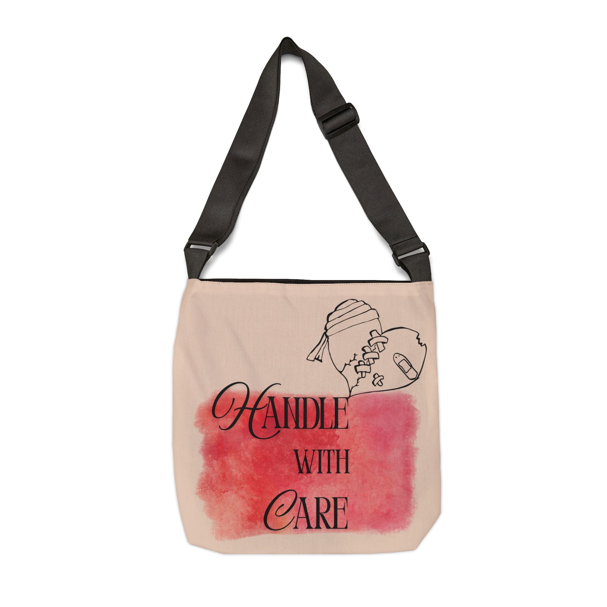 Emotional Baggage Tote Bag, Adjustable Shoulder Bag, Stylish Everyday Sling, Perfect for Gifts, Handle with Care