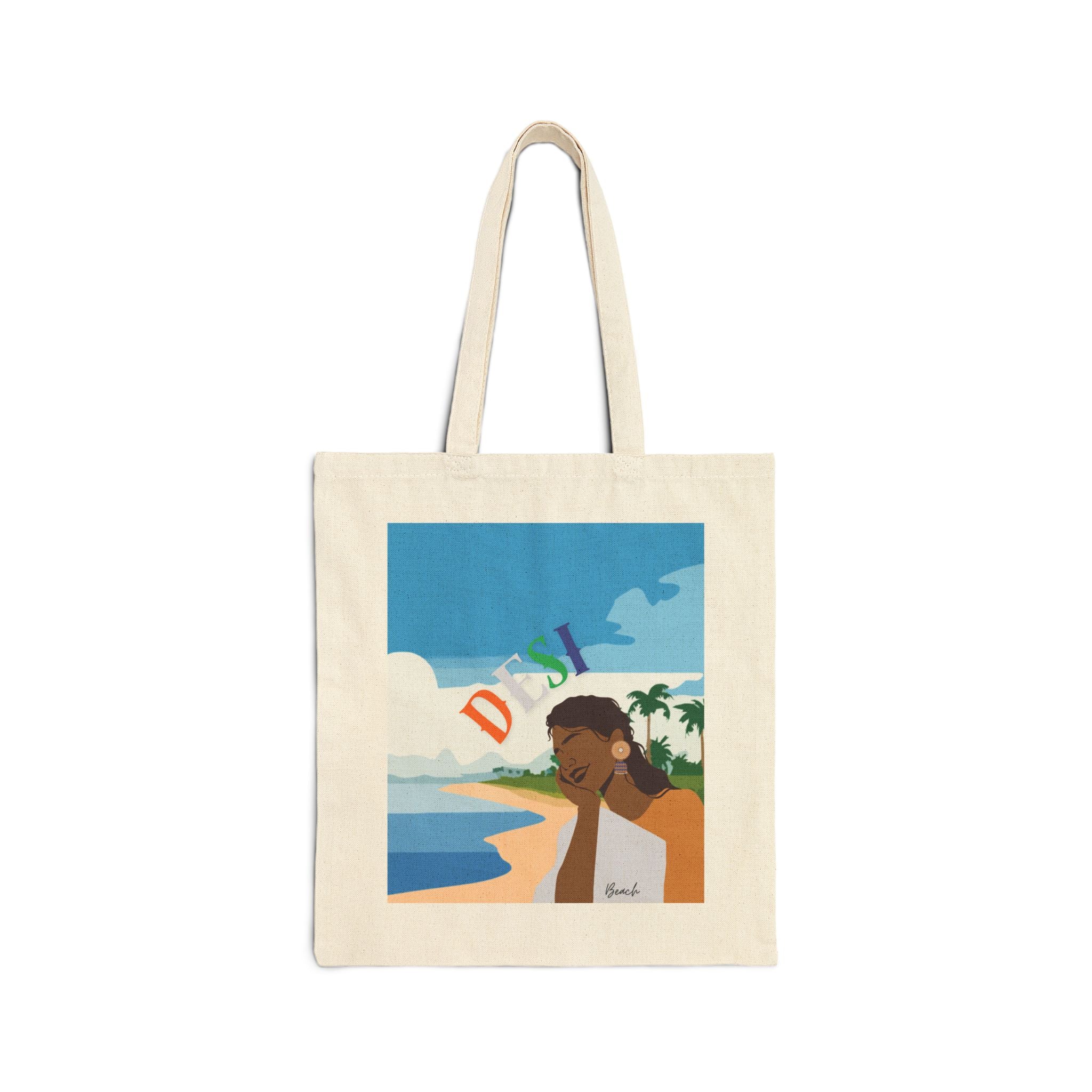 Cotton Canvas Tote Bag